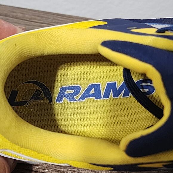 Nike Air Zoom Pegasus 38 (DJ0851-400) Men’s Los Angeles Rams Shoes Size 9 - Picture 11 of 11